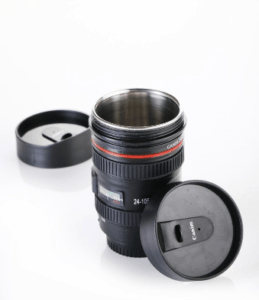 Camera Lens  Coffee Shaped Mug M001