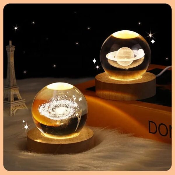 3D Crystal Night Lamp